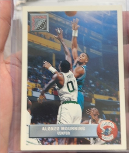 1992-93 Upper Deck McDonald's #P44 Alonzo Mourning — front