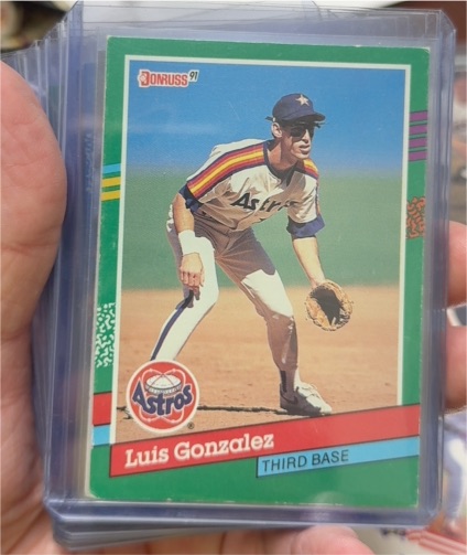 1991 Donruss #690 Luis Gonzalez — front