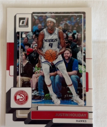 2022-23 Donruss #62 Justin Holiday — front