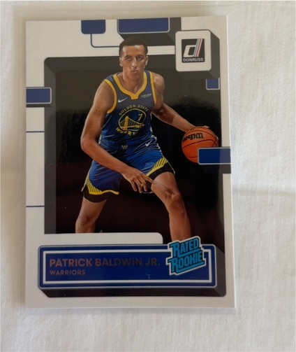 2022-23 Panini Donruss Rated Rookie #228 Patrick Baldwin Jr. — front