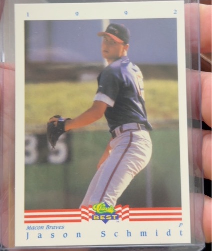 1992 Classic Best #260 Jason Schmidt — front