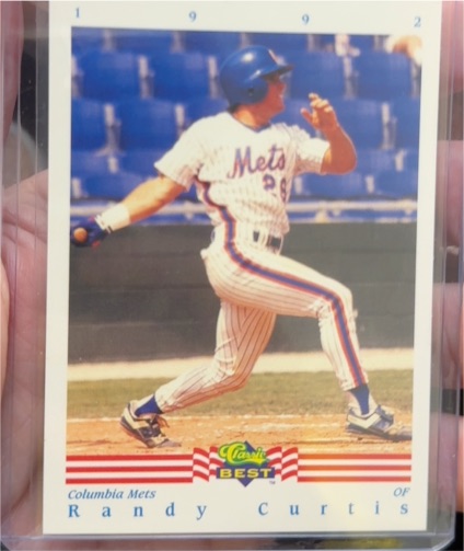 1992 Classic Best #80 Randy Curtis — front