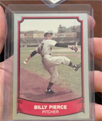 1989 Pacific Legends II #134 Billy Pierce — front
