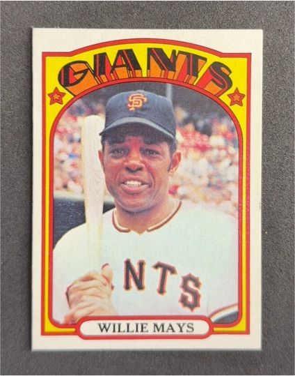 1972 Topps #49 Willie Mays — front