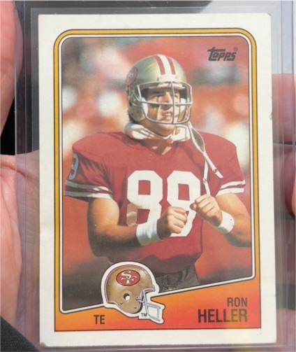 1988 Topps #45 Ron Heller — front