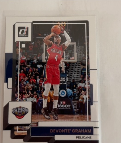 2022-23 Panini Donruss #166 Devonte' Graham — front