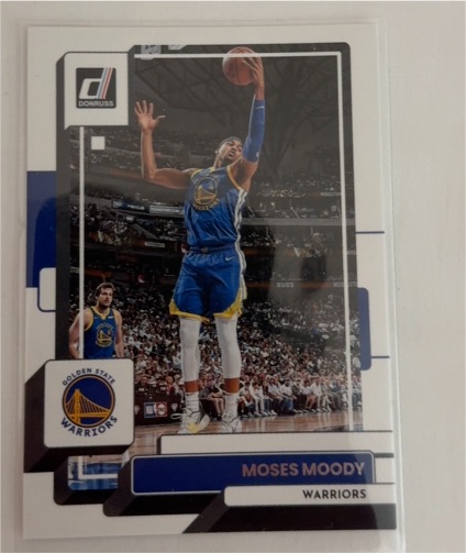 2022-23 Panini Donruss #180 Moses Moody — front