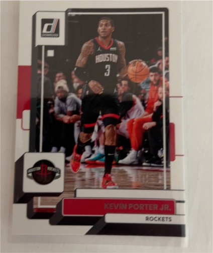 2022-23 Donruss #152 Kevin Porter Jr. Houston Rockets — front