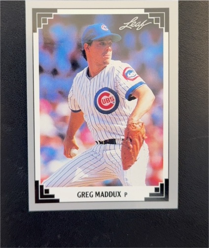 1991 Leaf #127 Greg Maddux — front