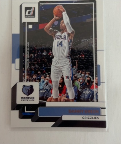 2022-23 Donruss #159 Danny Green Memphis Grizzlies — front