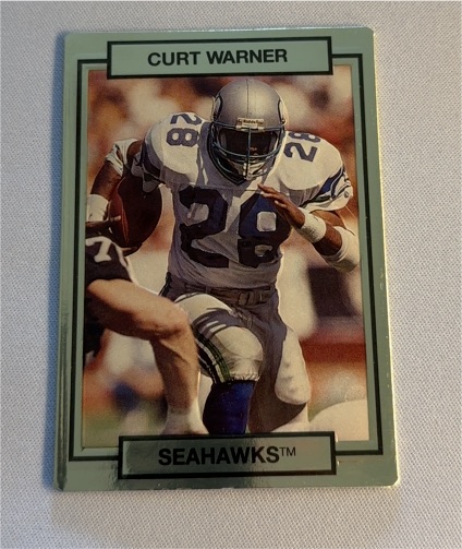 1990 Action Packed #259 Curt Warner — front