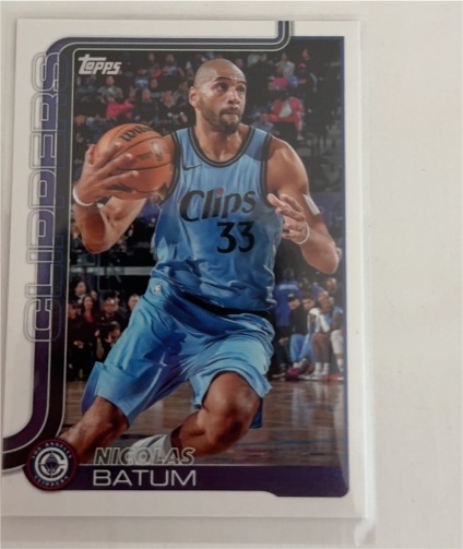 2025-26 Topps #146 Nicolas Batum — front