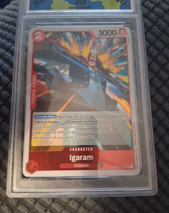 One Piece TCG OP04-002 Igaram — front