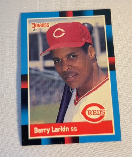 1988 Donruss #492 Barry Larkin Cincinnati Reds — front