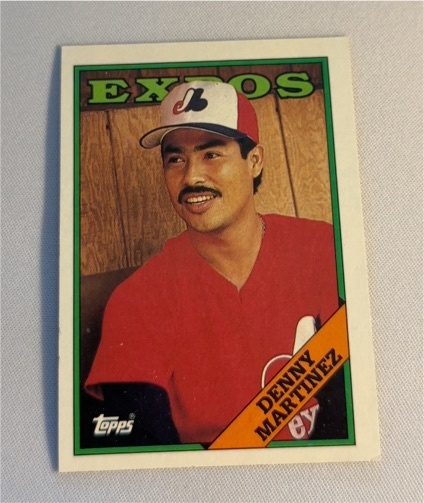 1988 Topps #76 Denny Martinez — front