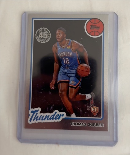 2025-26 Topps #80BK-61 Thomas Sorber — front