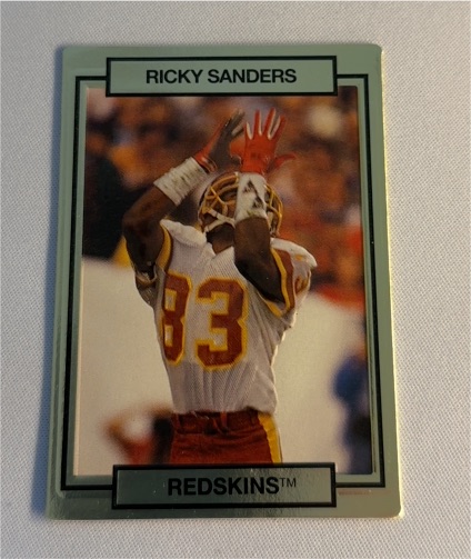 1990 Action Packed #279 Ricky Sanders — front