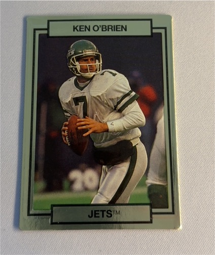 1990 Action Packed #197 Ken O'Brien — front