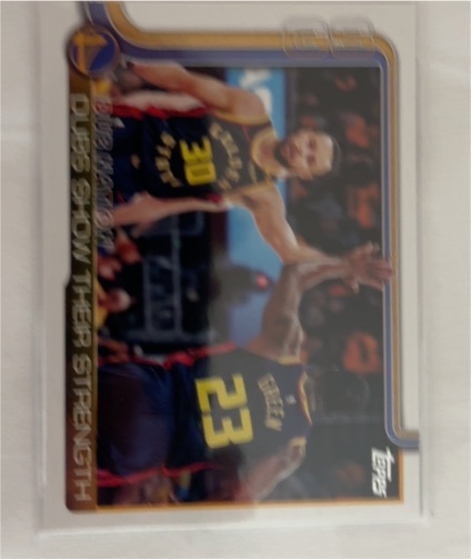 2025-26 Topps #291 Stephen Curry Draymond Green — front