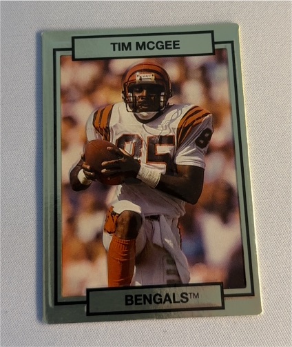 1990 Action Packed #37 Tim McGee — front