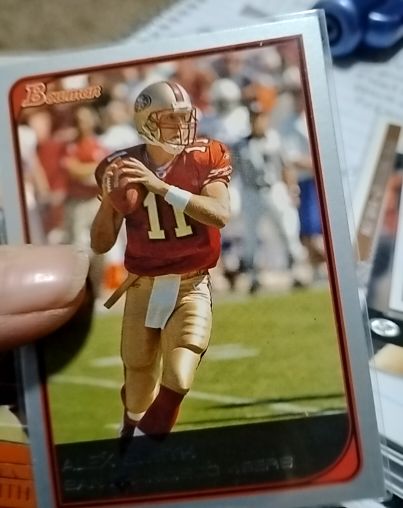 2006 Bowman #91 Alex Smith — front
