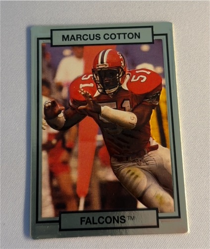 1990 Action Packed #5 Marcus Cotton — front