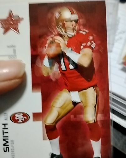 2007 Leaf Rookies and Stars #46 Alex Smith — front
