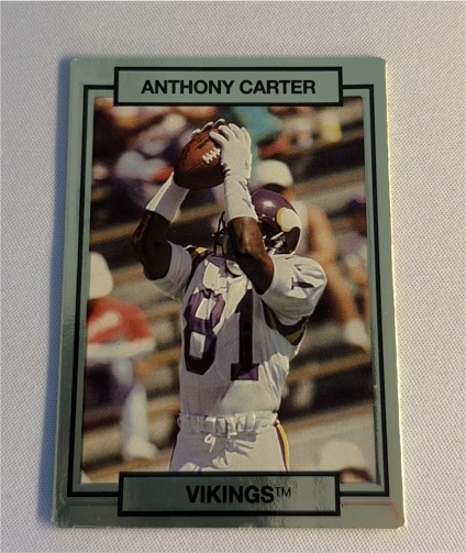 1990 Action Packed #152 Anthony Carter — front