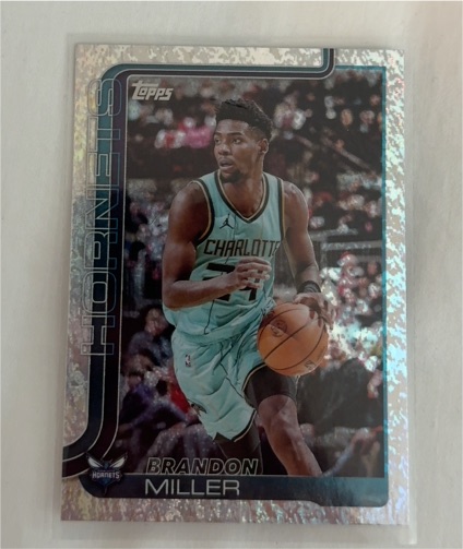 2025-26 Topps #68 Brandon Miller — front