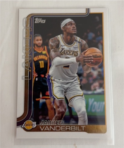 2025-26 Topps #155 Jarred Vanderbilt — front