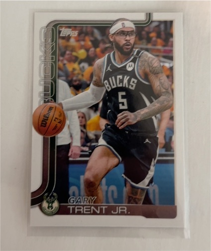 2025-26 Topps #59 Gary Trent Jr. — front