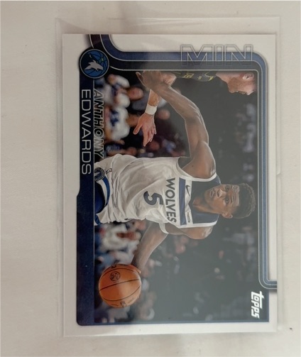2025-26 Topps #108 Anthony Edwards — front