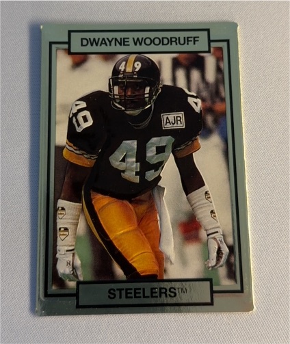 1990 Action Packed #228 Dwayne Woodruff — front