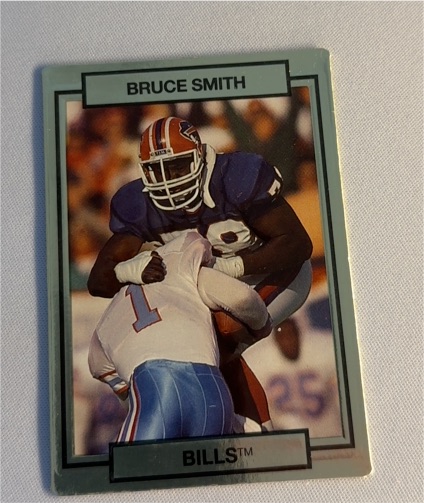 1990 Action Packed #19 Bruce Smith — front