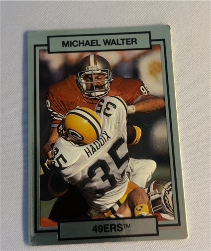 1990 Action Packed #250 Michael Walter — front
