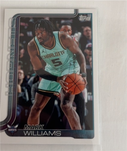 2025-26 Topps #70 Mark Williams — front