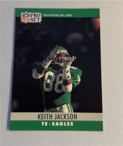 1990 Pro Set #248 Keith Jackson — front