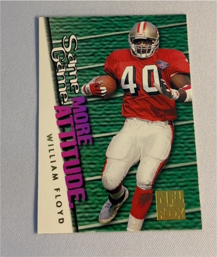 1995 SkyBox Impact #F10 William Floyd — front