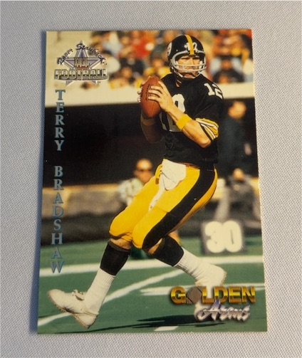1994 Ted Williams Card Company #73 Terry Bradshaw Golden Arms — front