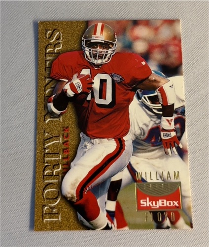 1995 SkyBox Premium #117 William Floyd — front