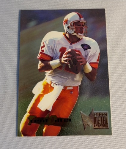 1995 Fleer Metal #S-1 Trent Dilfer — front