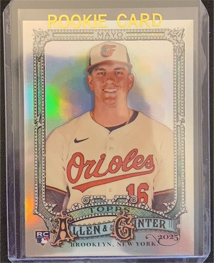 2025 Topps Allen & Ginter #131 Coby Mayo — front