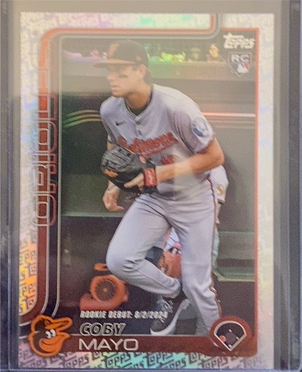 2025 Topps Chrome Update Series #USC94 Coby Mayo — front