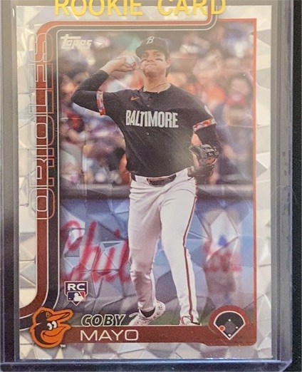 2025 Topps Series 1 #20 Coby Mayo — front