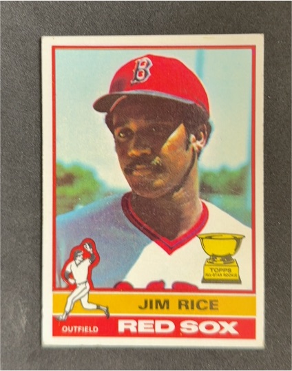 1976 Topps #340 Jim Rice — front
