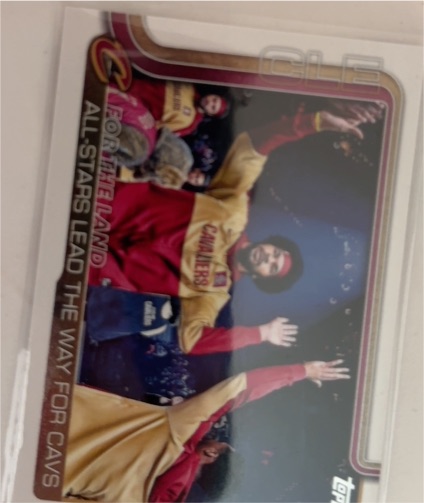 2025 Topps #278 For The Land All-Stars Lead The Way For Cavs — front