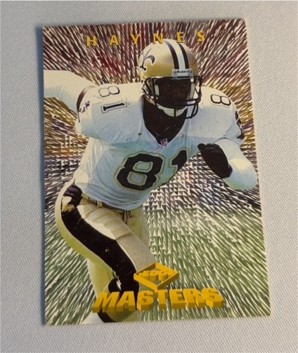 1997 Collector's Edge Masters Football #166 Michael Haynes — front