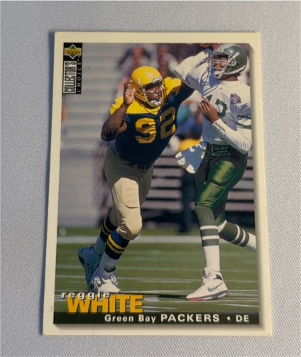 1995 Upper Deck Collector's Choice #129 Reggie White — front