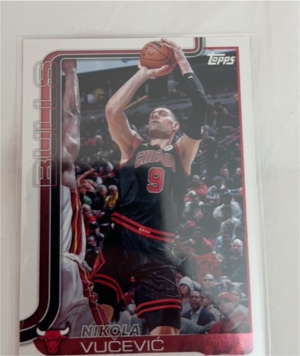 2025-26 Topps #36 Nikola Vučević — front