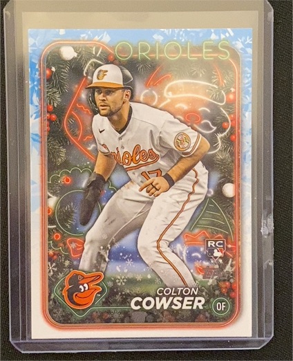 2024 Topps Holiday #H170 Colton Cowser — front